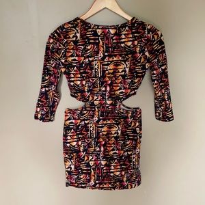 Forever 21, funky pattern dress